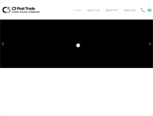 Tablet Screenshot of c3posttrade.com